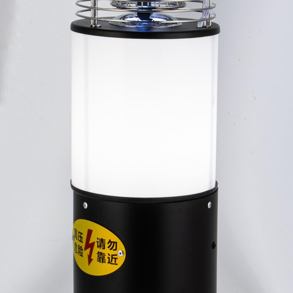 Elektryczna nowoczesna zewnętrzna lampa do zabijania owadów, trawnik, wodoodporna lampa LED do zabójcy komarów, do domu, na dziedziniec, ogród, korytarz (styl 2)