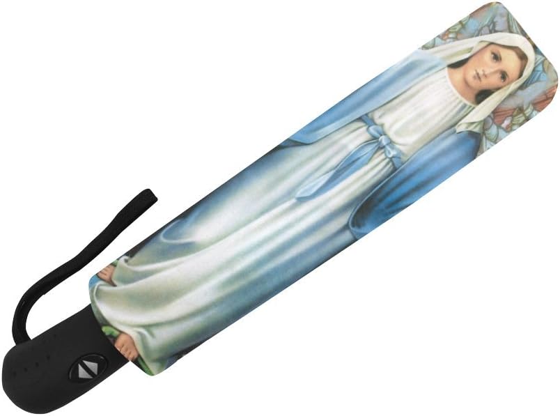 Virgin Mary Automatic Foldable Umbrella