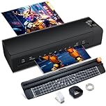 Laminator Machine, A3 Laminator with Pouches for Hot & Cold Laminating Machine, 6-in-1 Features Fast 60S Warm Technology, Max 13 Inch Width and ABS Never-Jam Design for Home, Office or School Use