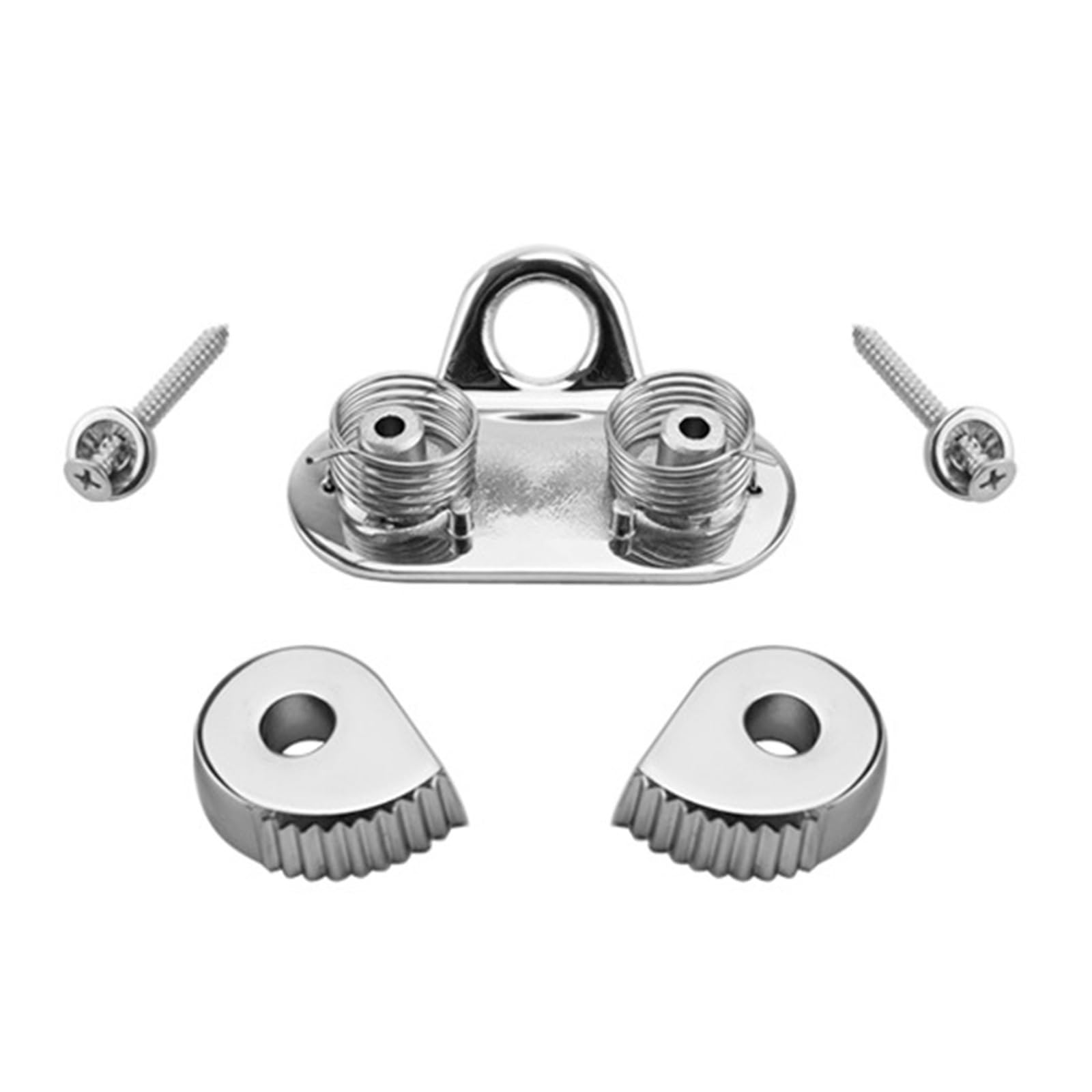 Bitta in Acciaio Inossidabile for Barca, strozzascotte, passacavo for Barca a Vela, Kayak, Canoa, gommone, Corda da 2 a 8 mm, da 10 a 16 mm per Marina, Nave