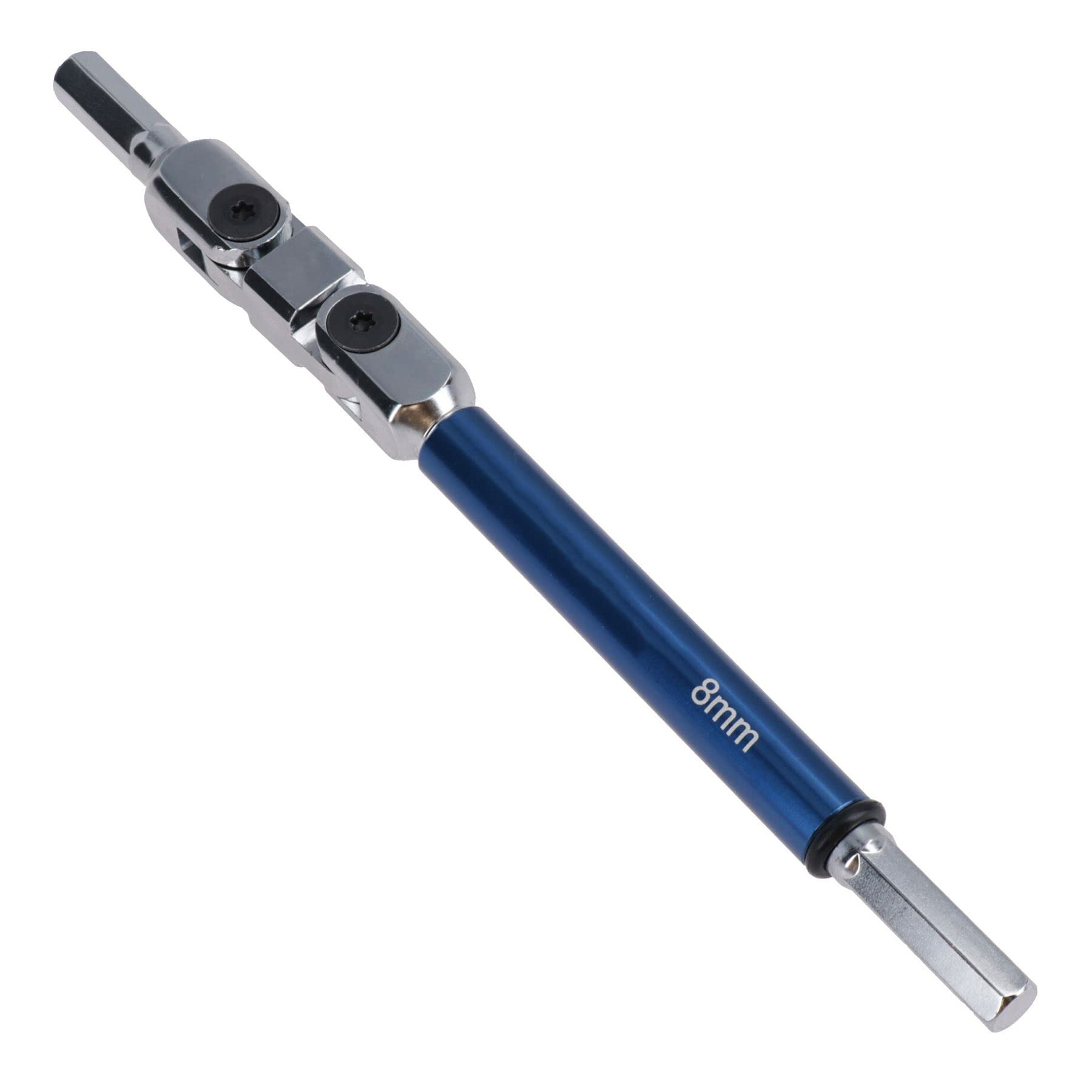 8 Mm Doppelgelenk-Inbusschlüssel - Flexibel, Mit Speedbrace-Funktion, Für Enge Bereiche, Chrom-Vanadium-Stahl