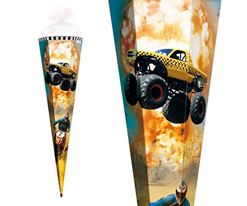 Preisvergleich Produktbild ROTH Schultüte, Hellblau / Orange, One Size