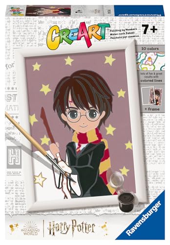 Ravensburger - CreArt Harry Potter: Harry, Kit dipingere bambini 7+ anni