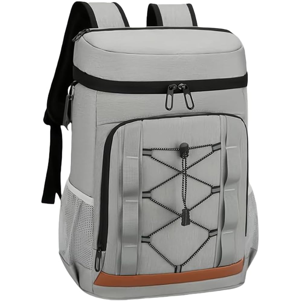 LANHUIYY Nevera Mochila 30 L Bolsa Nevera Mochila Mochila Térmica Mochila Picnic Mochila Nevera Bolsa Grande Aislante Cooler Bag Hombres Mujeres para Picnic/BBQs/Camping/Excursiones/Compras