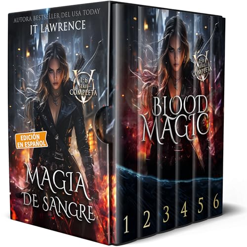Magia de Sangre, una serie completa de 6 libros: Una fantasía urbana de acción y aventuras (Realm of Magic and Mayhem nº 1)