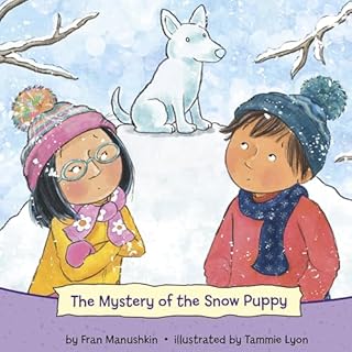 The Mystery of the Snow Puppy Audiolibro Por Fran Manushkin arte de portada