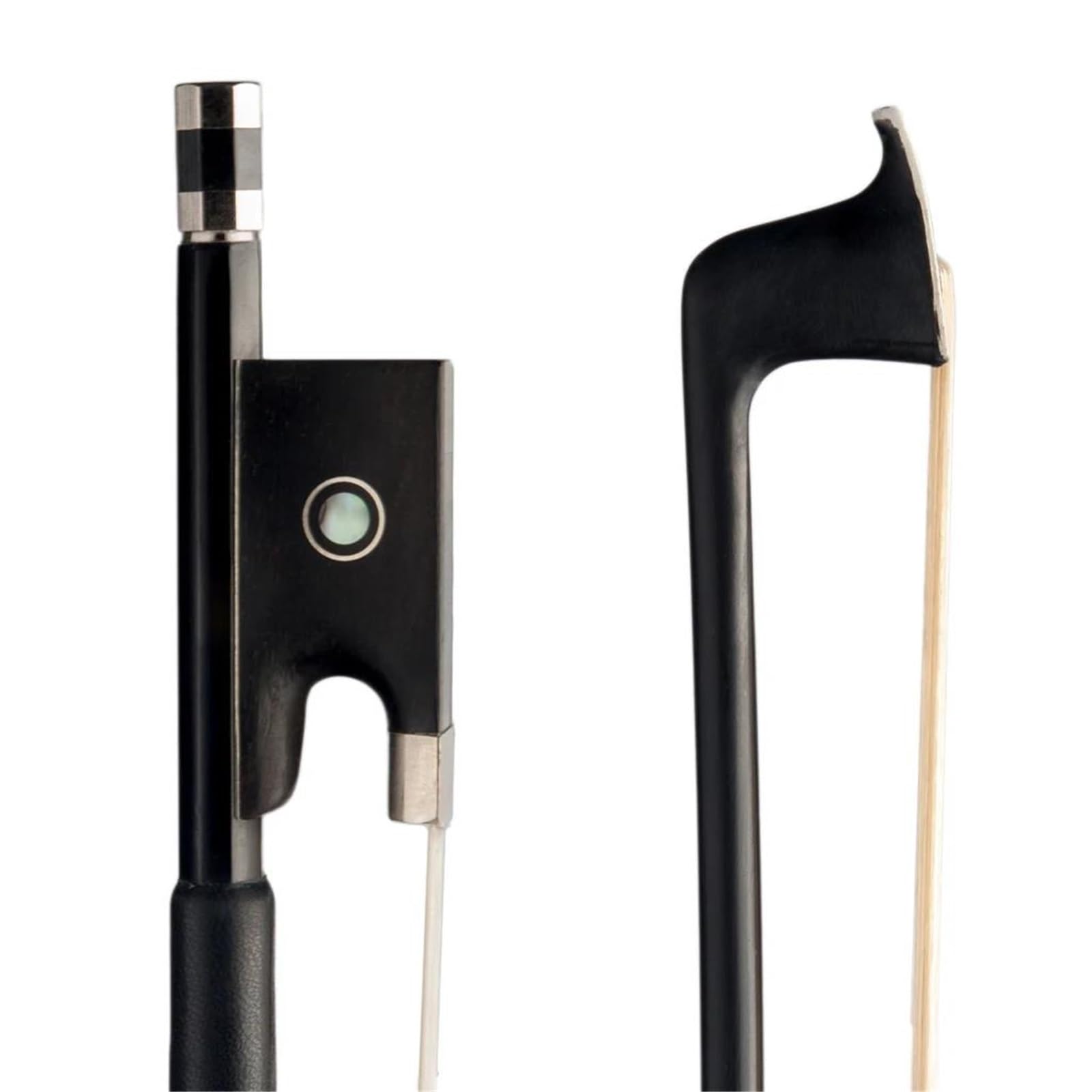 Arco Per Violino Archetto Per Violino In Fibra Di Carbonio Dimensioni Standard In Crine Di Cavallo In Ebano Per Prestazioni Professionali | Arco per violino(4/4)