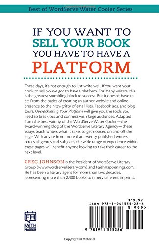 image for Faithhappenings Publishers Overachieving Your Platform: 95 Ideas to Em