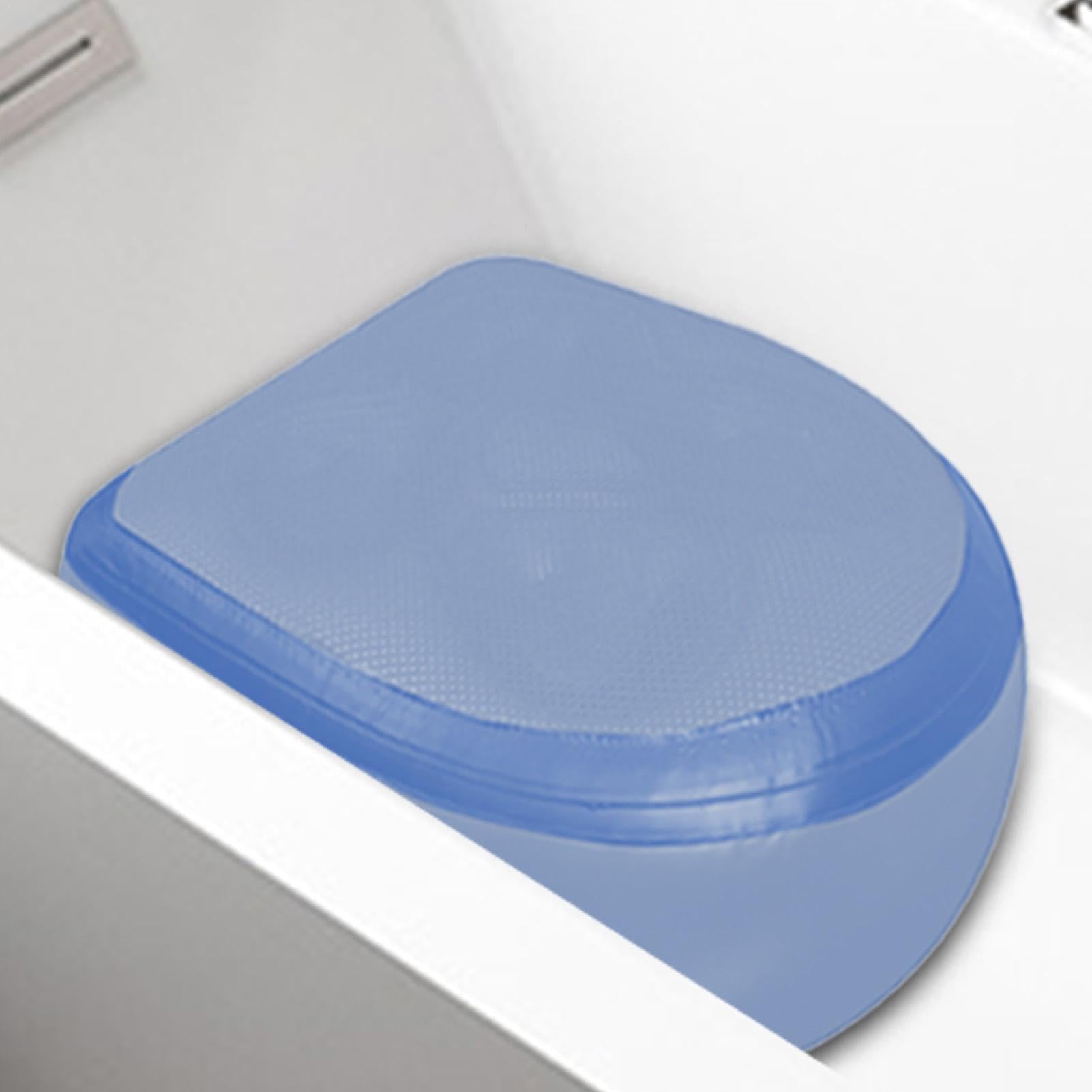 Generisch Spa-Sitzkissen, Aufblasbare Sitzerhöhung, Tragbares Sitzkissen für Badewanne und Badezimmer, Polyvinylchlorid (PVC), Blau