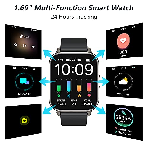Smartwatch-169-Tactil-Completa-Reloj-Inteligente-Impermeable-IP67-Pulsera-Actividad-24-Modos-Deporte-Hombre-Mujer-con-Pulsometro-Monitor-de-Sueno-Monitores-Calorias-Podometro-para-Android-iOS