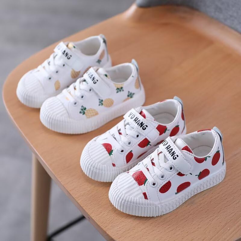 Kids Girl Lovely Fruit Casual Sneakers for Outdoor School Running Walking4