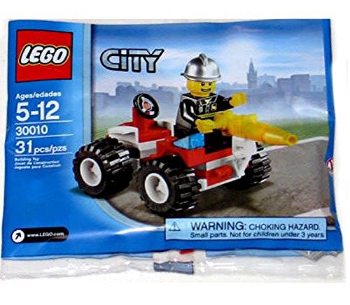 LEGO 30010 City Fireman with Vehicle (Bag of 31 Pieces)