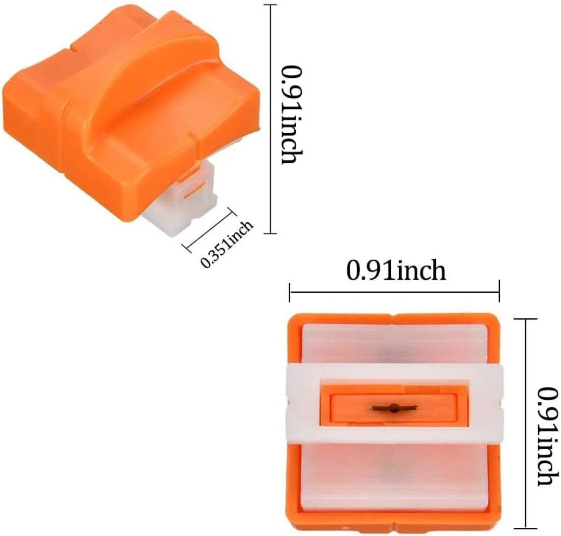 6 Pcs/Set Paper Cutter Replacement Cutting Blades with Automatic Security Safeguard Design for A4 Paper Trimmer.. image 4