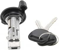 Vista 3 de Cilindro de bloqueo de encendido para GMC Sierra 1500 1999 2000 w/llaves Ubicación de montaje de la columna de dirección