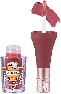 Brillo de labios mate de larga duración nude ...