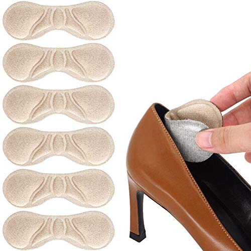 Beautulip Heel Liner Insert for Shoes Too Big 3D Anti Slip Heel Grips for Women and Men (Beige) Beautulip Heel Liner Insert for Shoes Too Big 3D Anti Slip Heel Grips for Women and Men (Beige)