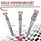 Pitlane Performance® Stecknuss-Adapter Set 3-teilig – 1/4, 3/8, 1/2 Vierkant auf Sechskantschaft – Cr-V Chrom-Vanadium Stahl – Für Akku-Bohrschrauber, Bohrmaschinen & Treiber – Max. Drehmoment 72Nm