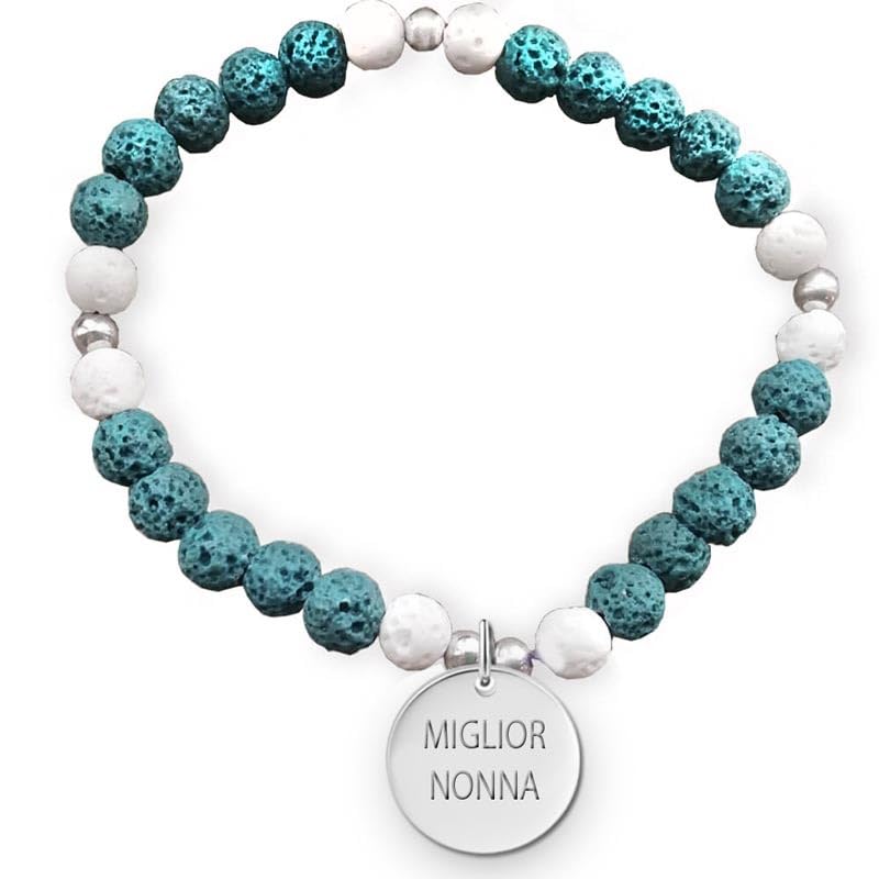 BRACCIALE UOMO CON PIETRE E ARGENTO 925 LINEA MAGICAE LAPIS 10043104