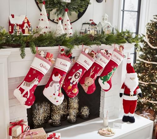 Crochet pour chaussette de cheminée réglable robuste décoration Noël extérieure