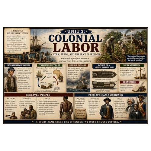 US History 1492-1877, Unit 2: Colonial America: Colonial Labor