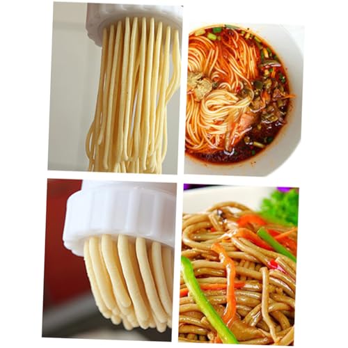 ARTSEWPLY 7個 家用小型手動製麺機 種モールド付き 圧力プレス式 面条机 簡単操作 清掃便利 愛好者向け