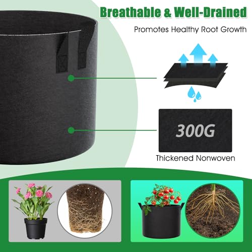 FEED GARDEN 5 Gallon Grow Bags