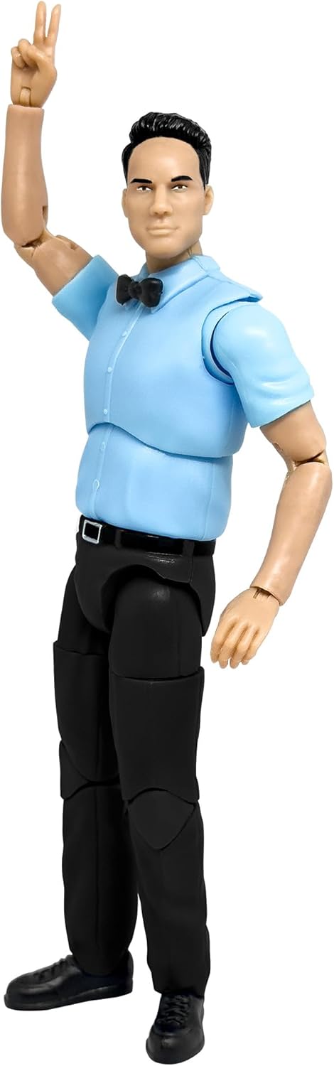 Ultimate Classic Referee with Deluxe Articulation for Wrestling Action Figures