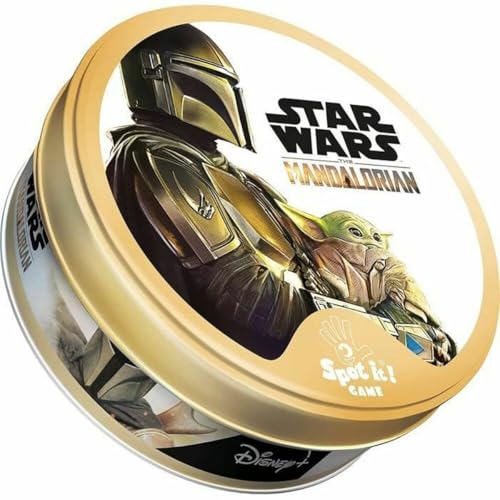 Zygomatic – Dobble – Star-Wars-The-Mandalorian, Gesellschaftsspiel, ab 6...