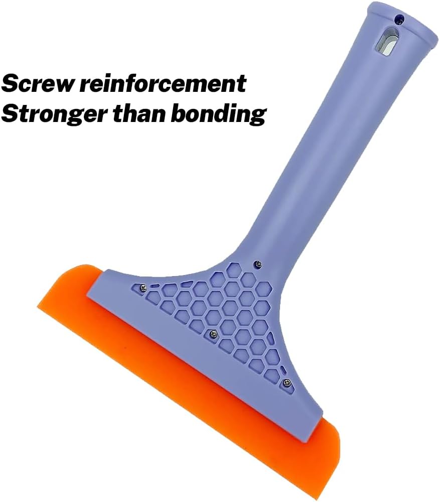 Super Flexible Silicone Squeegee 7.5"x5.9" Silicone Edge Squeegee Wallpaper Smoothing Tool Window Decal Squeegee Car Vinyl Squeegee (5)