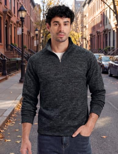 MAGCOMSEN Quarter Zip Fleece Pullover