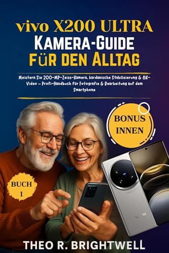 Vivo X 200 Ultra Kamera-Guide für den Alltag: Meistern Sie 200-MP-Zeiss-Kamera, kardanische Stabilisierung & 8K-Video – Profi-Handbuch für Fotografie & Bearbeitung auf dem Smartphone