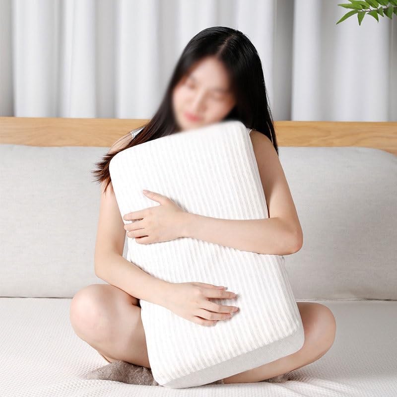 Breathable Hotel Home Space Slow Rebound Comfortable Cotton Neck Pillow