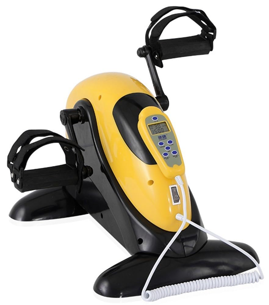 Mini Riabilitazione Pedale Elettrico, Macchina Per Riabilitazione Interna Cyclette Tapis Roulant Riabilitazione Verticale Bicicletta Ciclismo Stepper Pedale Per Gamba Trainer Bicicletta Fitness B