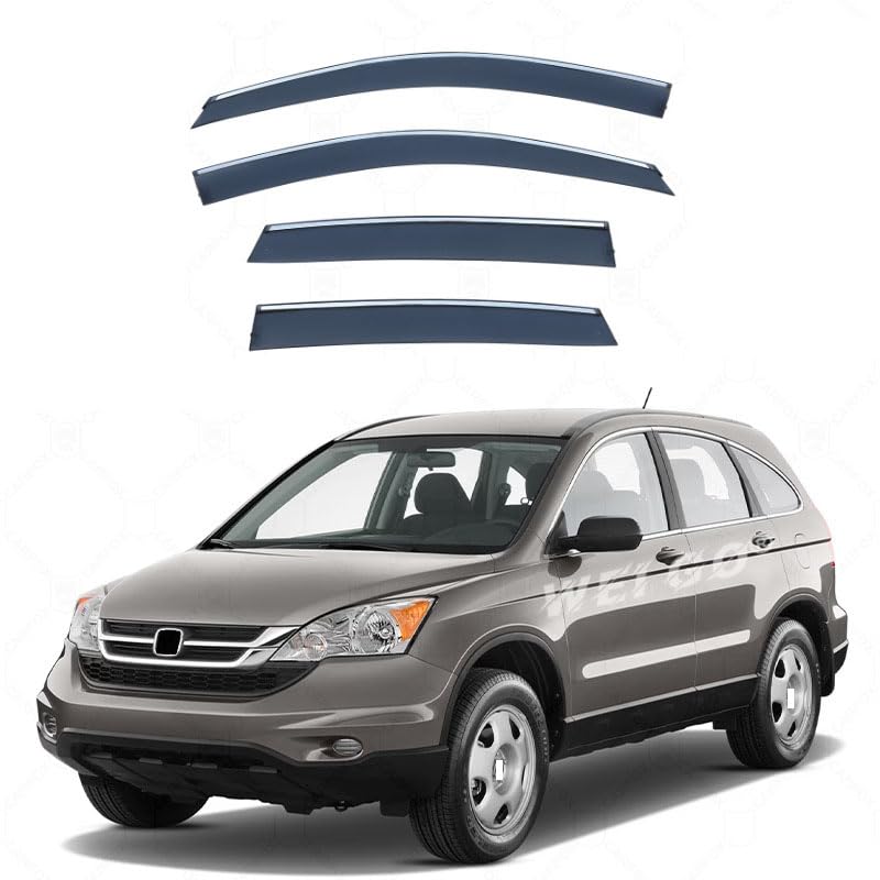 Déflecteurs de vent de voiture pour CR-V 2007-2011, pare-pluie anti-bruit