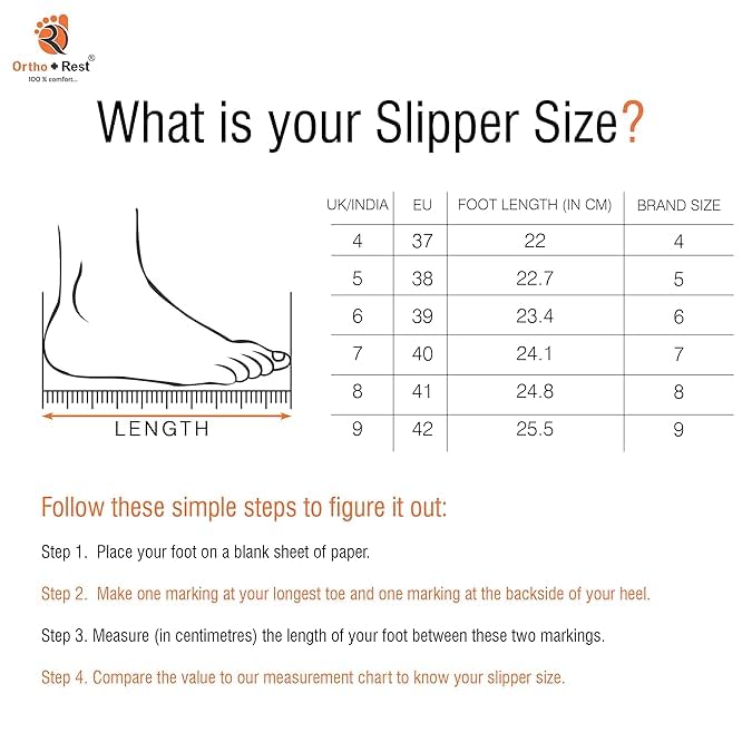 Image of Ortho + Rest Diabetic Orthopedic Slippers for Women's | Extra Soft Cushioned Footbed, Daily Wear Footwear, Flexible, Comfortable Casual Chappal with Stylish Printed Strap