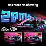 KTC 27 Inch 280Hz Gaming Monitor - FHD 1080P PC Monitor Gamer 240Hz, 1ms GTG, Adaptive Sync, Fast VA, 126% sRGB,350nits, 4000:1 Contrast Ratio, HDR Support, DisplayPort 1.4/HDMI 2.0 VESA, H27E22P