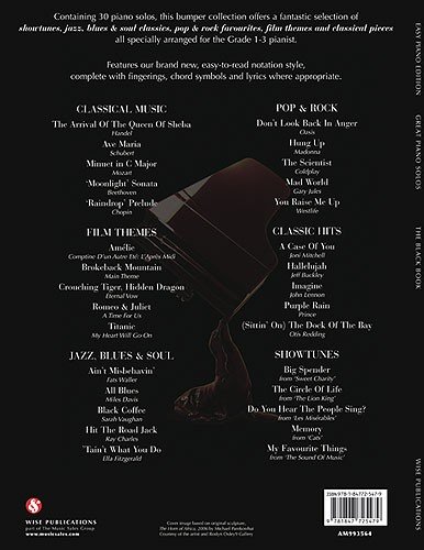 Music Sales Ldt - Spartito "Great Piano Solos" con 30 arrangiamenti per piano di alcuni tra i migliori brani di musica classica e pop, colonne sonore di musical e film di sempre, tra cui "Il favoloso mondo di Amelie" e "Hung Up" di Madonna