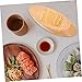 COLLBATH Unique Solid Wood Sushi Plate Sushi Serving Tray Japanese Holder for All Occasions