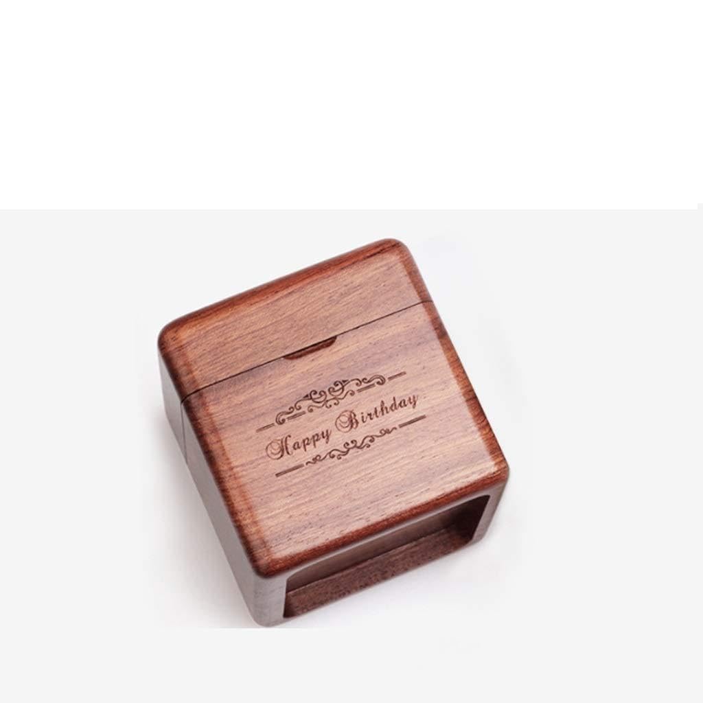 Cajas de música de madera ZAW para decoración relajante del dormitorio familiar