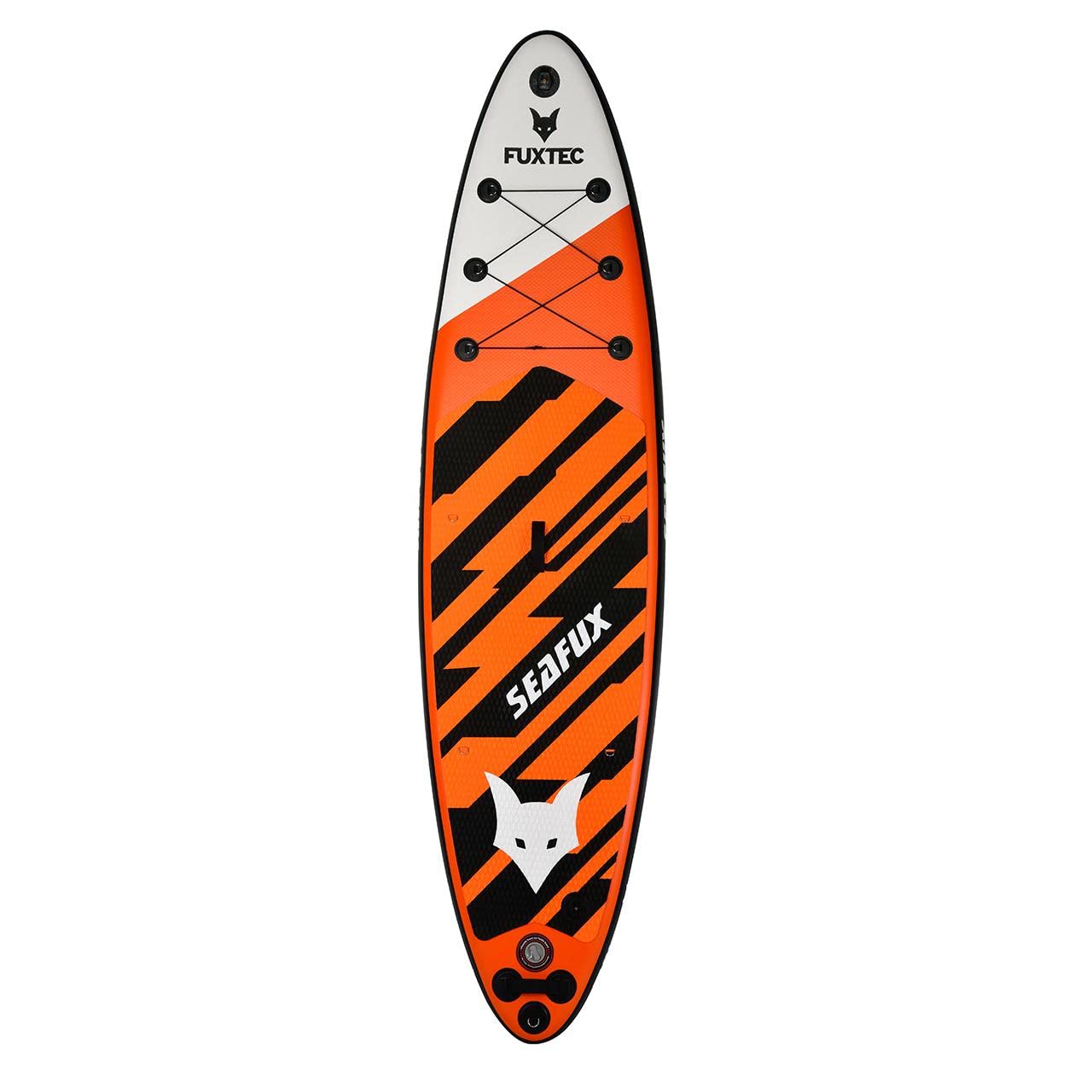 Fuxtec Stand Up Paddle Board SUP Gonfiabile 320 x 81 x 15 cm 3 Pinne 150kg Zaino