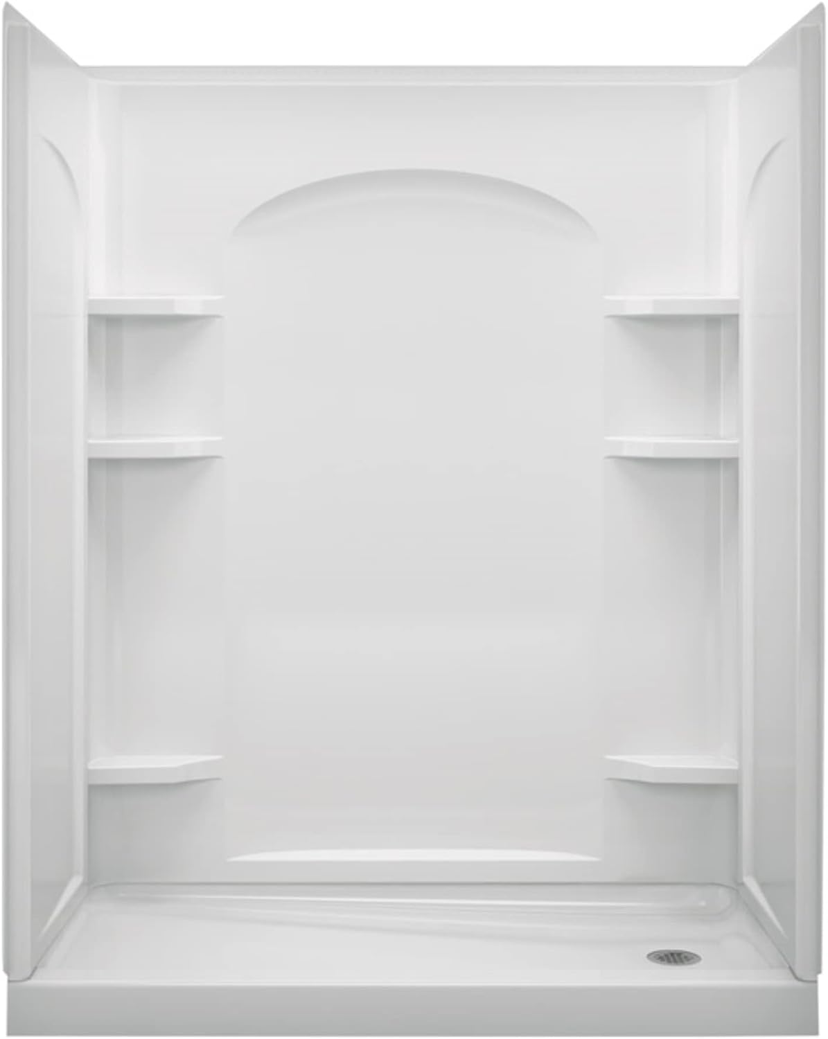 Kohler 72232100-0 Ensemble Vikrell 60-in X 72-1/2-In Shower Back Panel, White