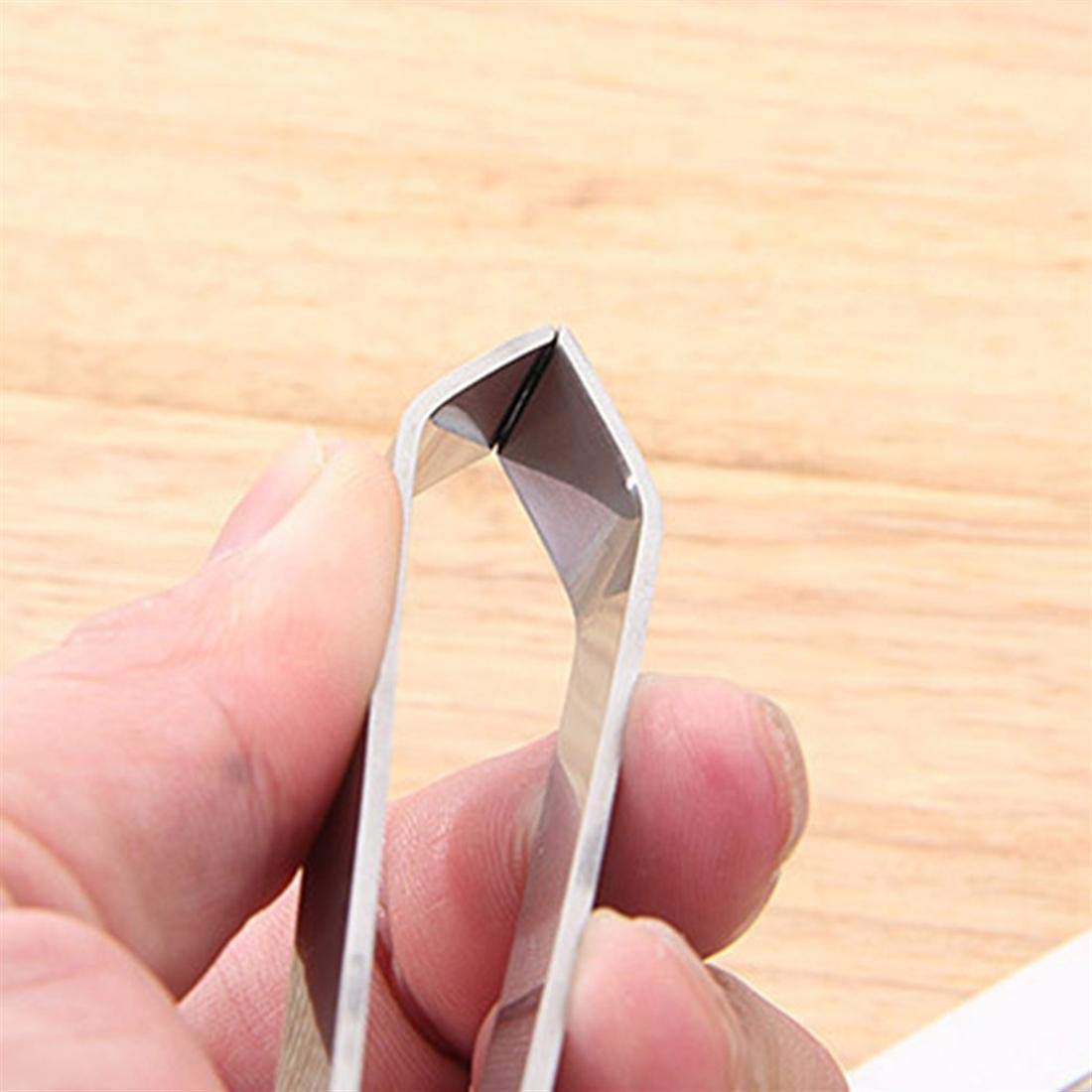 NJ Stainless Steel Fish Bone Remover, Pincer Puller Tweezer Tongs Pick-Up Tool, Feather Removal Tools : 2 Pcs Set 2