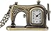 FHISD Taschenuhr Klassische Taschenuhr,Nähmaschine Bronze Taschenuhren für Männer Frauen,Halskette Taschenuhr Geschenk für Mutter Weihnachten Thanksgiving Geschenk