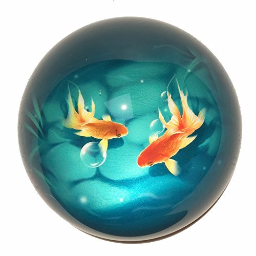 Amazon.co.jp: Waltz&F 直径60mm 金魚 半球 水晶 文鎮 ペーパー