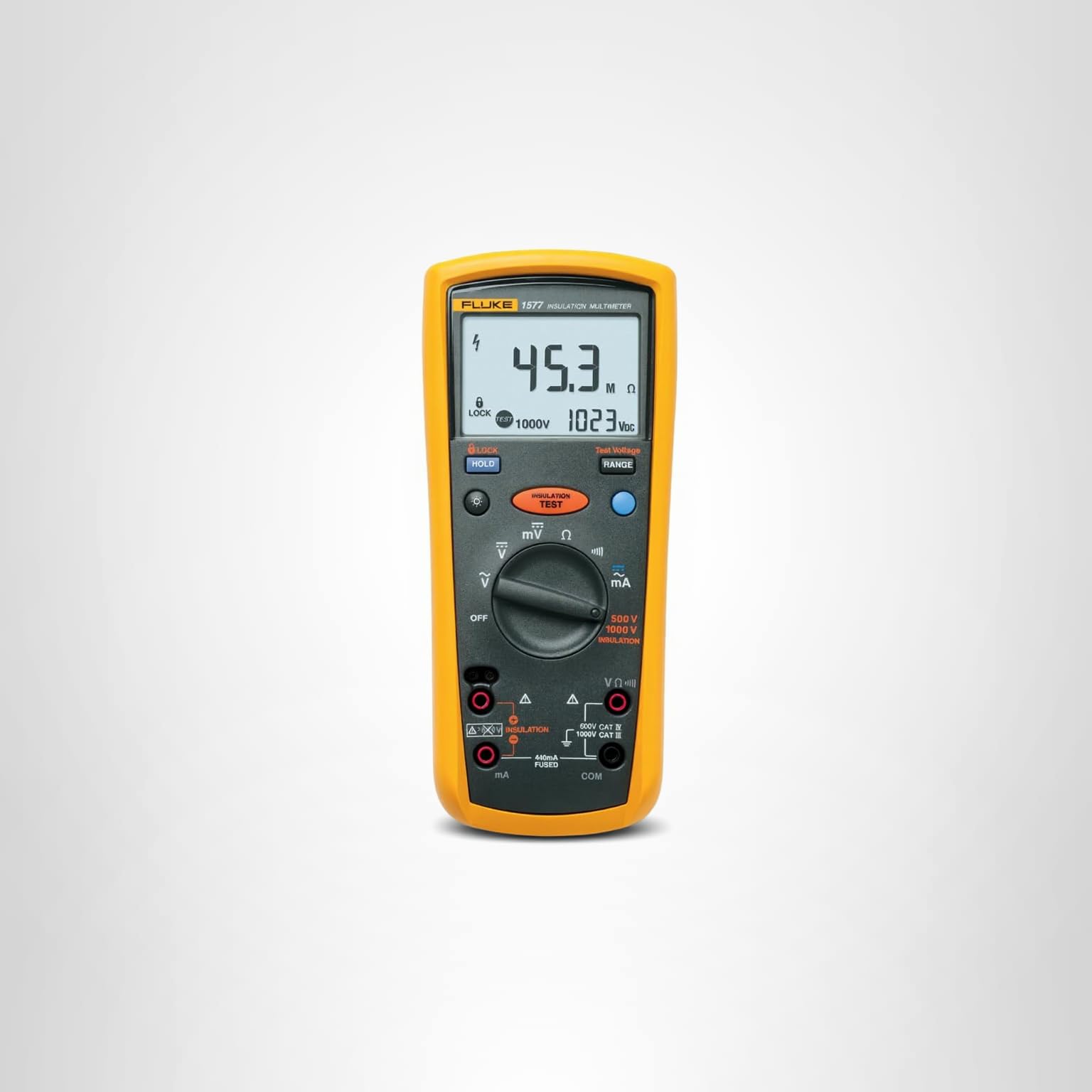 Fluke 1577 Insulation Multimeter, LCD Display, 600 Megaohm