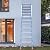 Attic Ladder Pull Down System, 12 Steps Small Opening Attic Ladder, Wall-Mounted Collapsible Loft Ladder with 2 Handrails, 1102lb Load Capacity, 12.5ft Maximum Height, Blue