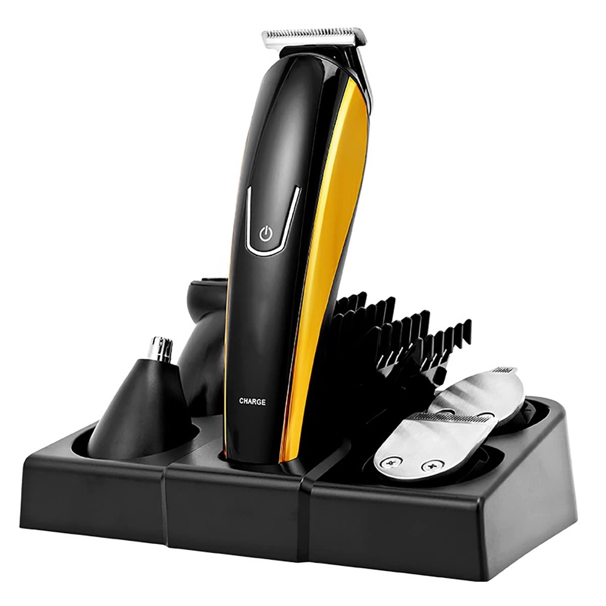 IOCCIOBB Barber Scissors Hair Clippers for Men Mens Precision Trimmer Clipper Shaver Body Groomer Beard Stubble Trimer Face