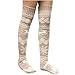 Dwevkeful Knee High Socks 1 Paar Halten Overknee Strümpfe Stricken Sport Socken Weihnachts Socken Geschenke Für Frauen Damen