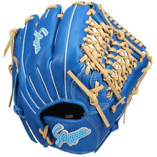 野球 久保田スラッガー 限定 少年用 ジュニア 軟式グローブ グラブ J6V オールラウンド オールポジション用 LT24-GJ8 野球用品 スワロースポーツ ブルー×トレンチひも 右投げ(LH)