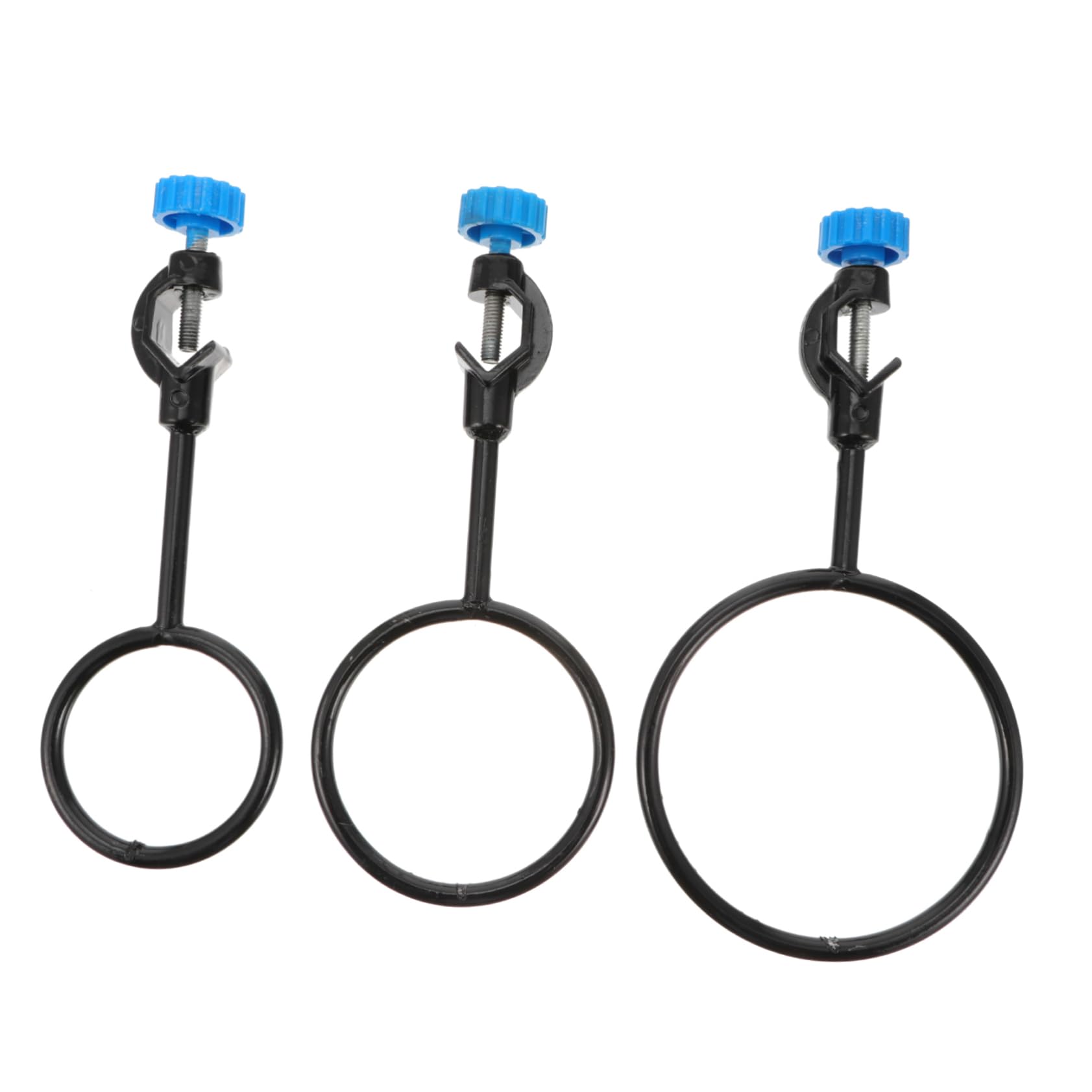FUNOMOCYA 3pcs Iron Iron Rings Lab Equipment Experiment Support Ring Iron Laboratory Rings